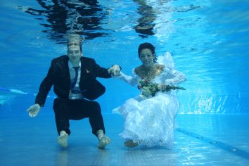 Taking the plunge Â© Ruth Corney